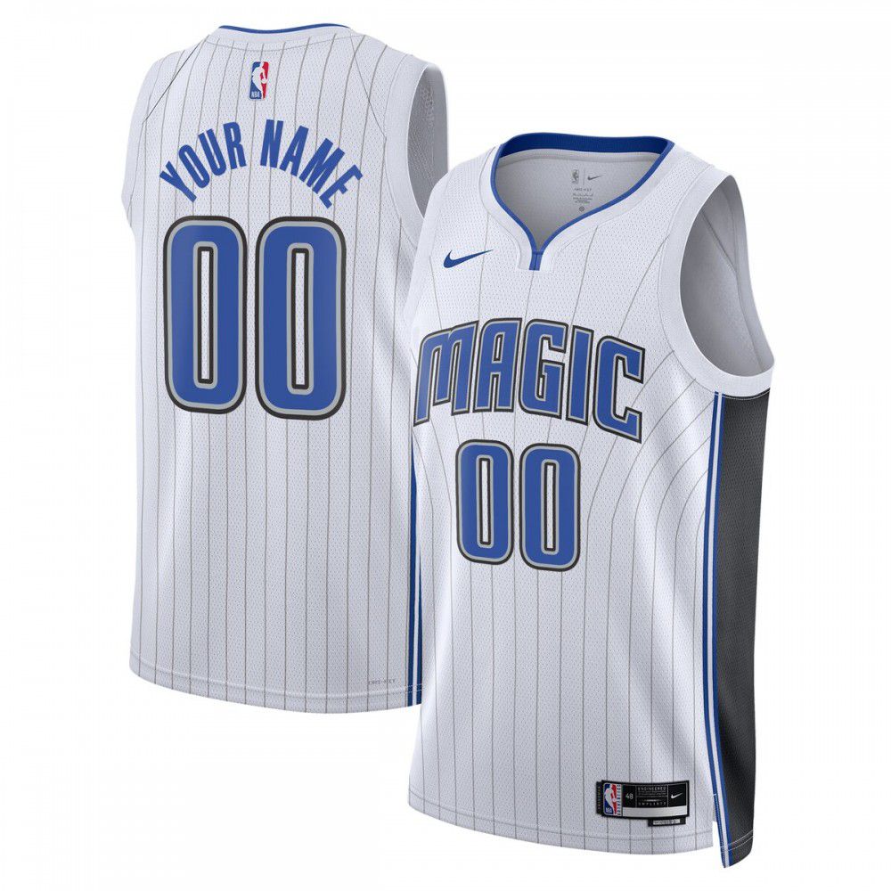 Orlando Magic Unisex 2022/23 Swingman Custom Jersey White - Association Edition-Pro Kit Vault | Brand New 26/27 Sports Jerseys